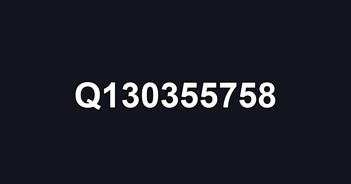 Q130355758