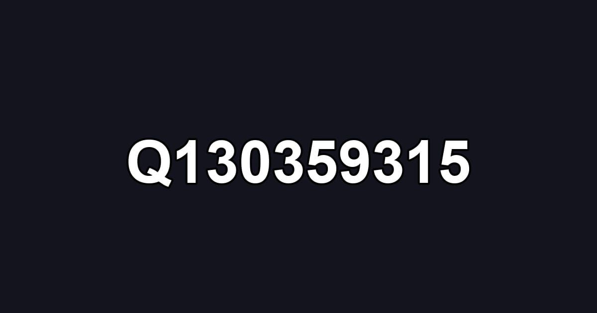 Q130359315