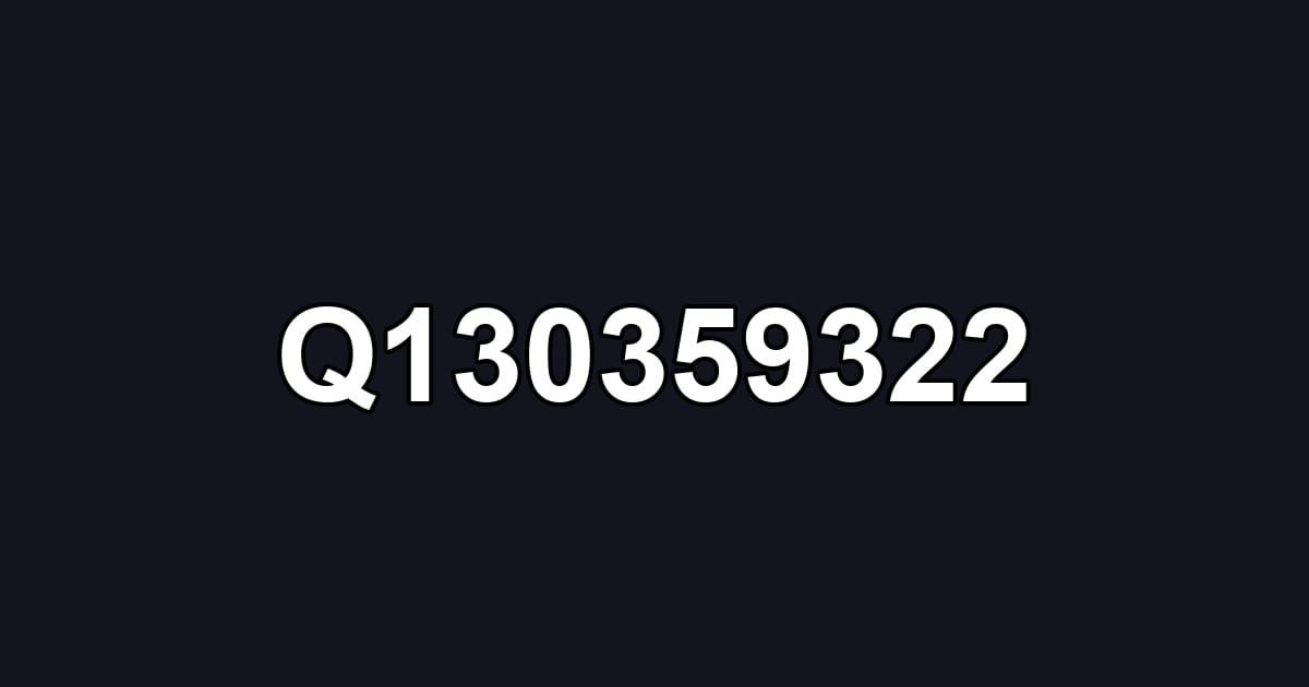 Q130359322