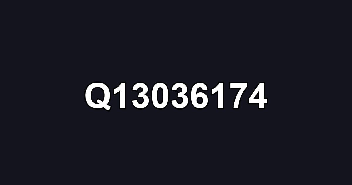 Q13036174