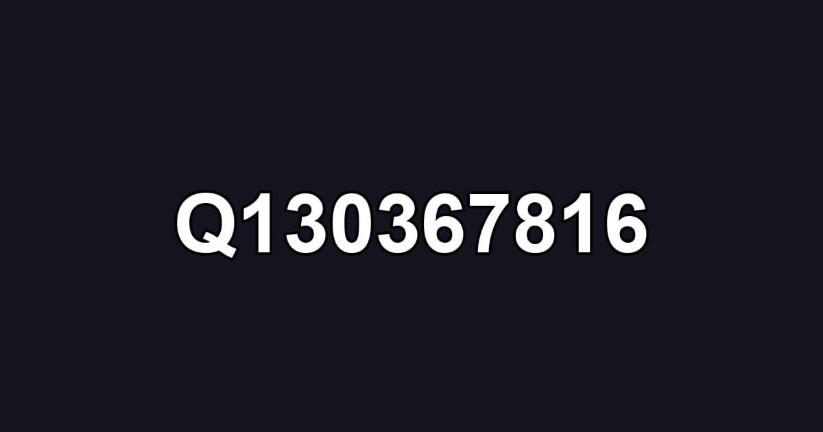 Q130367816