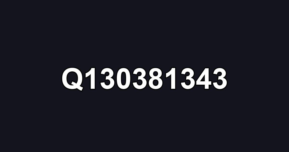 Q130381343