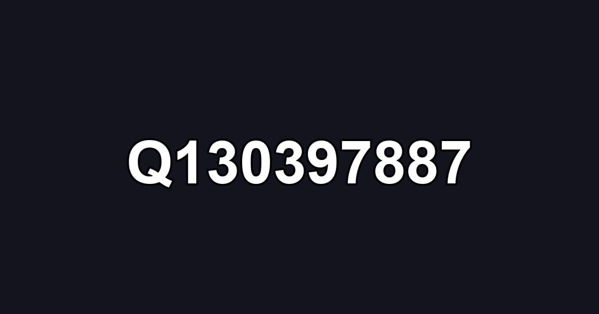 Q130397887