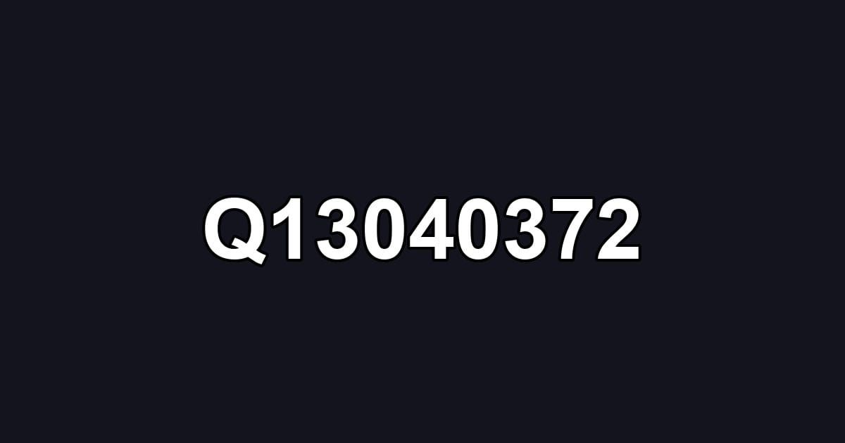 Q13040372