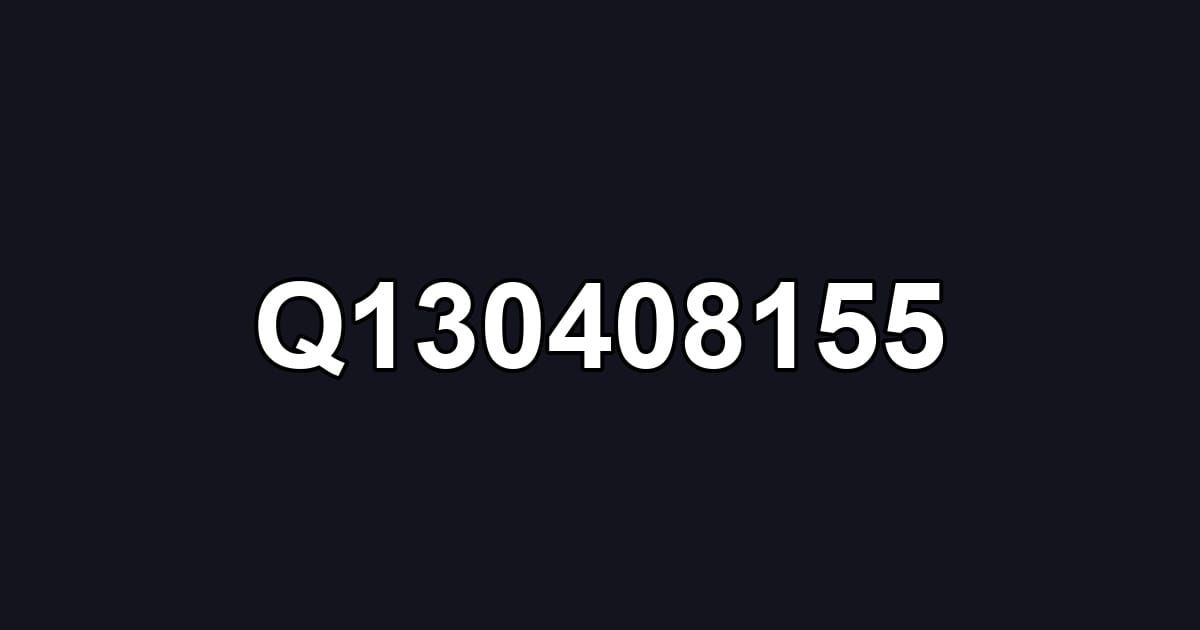 Q130408155