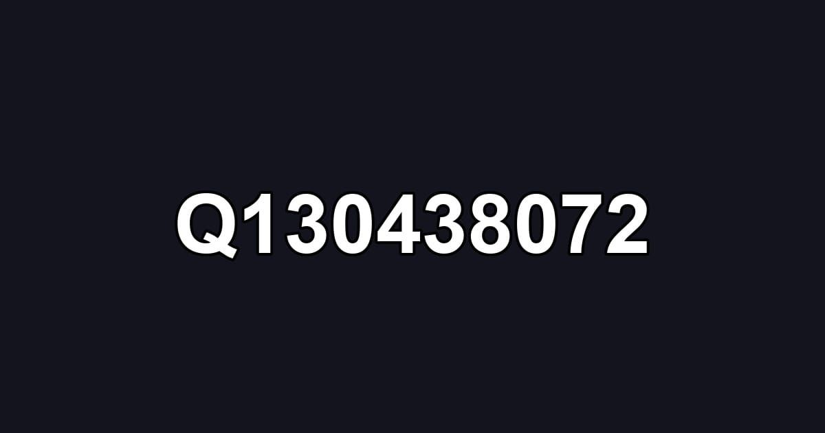 Q130438072