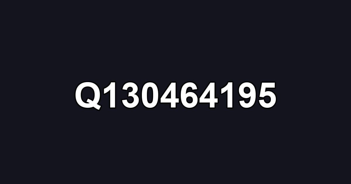 Q130464195