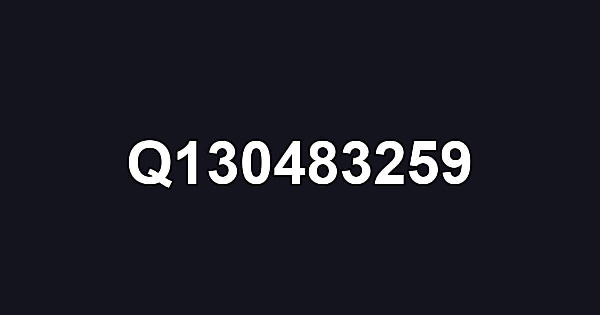 Q130483259