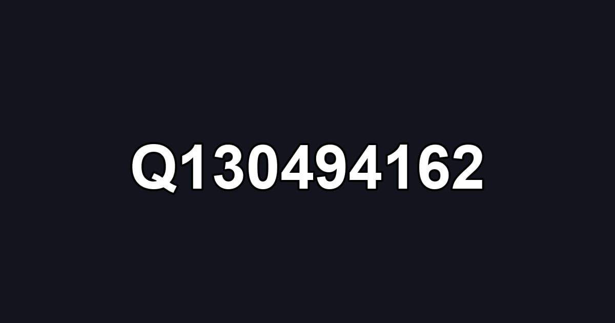 Q130494162