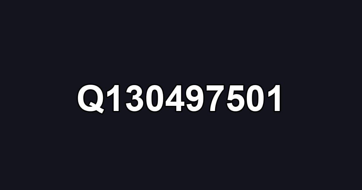 Q130497501