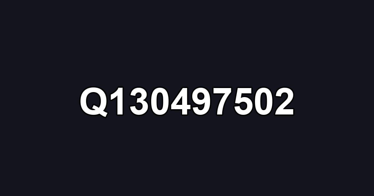 Q130497502
