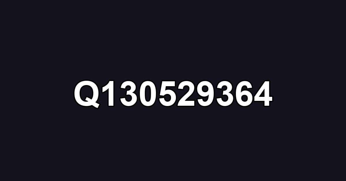 Q130529364