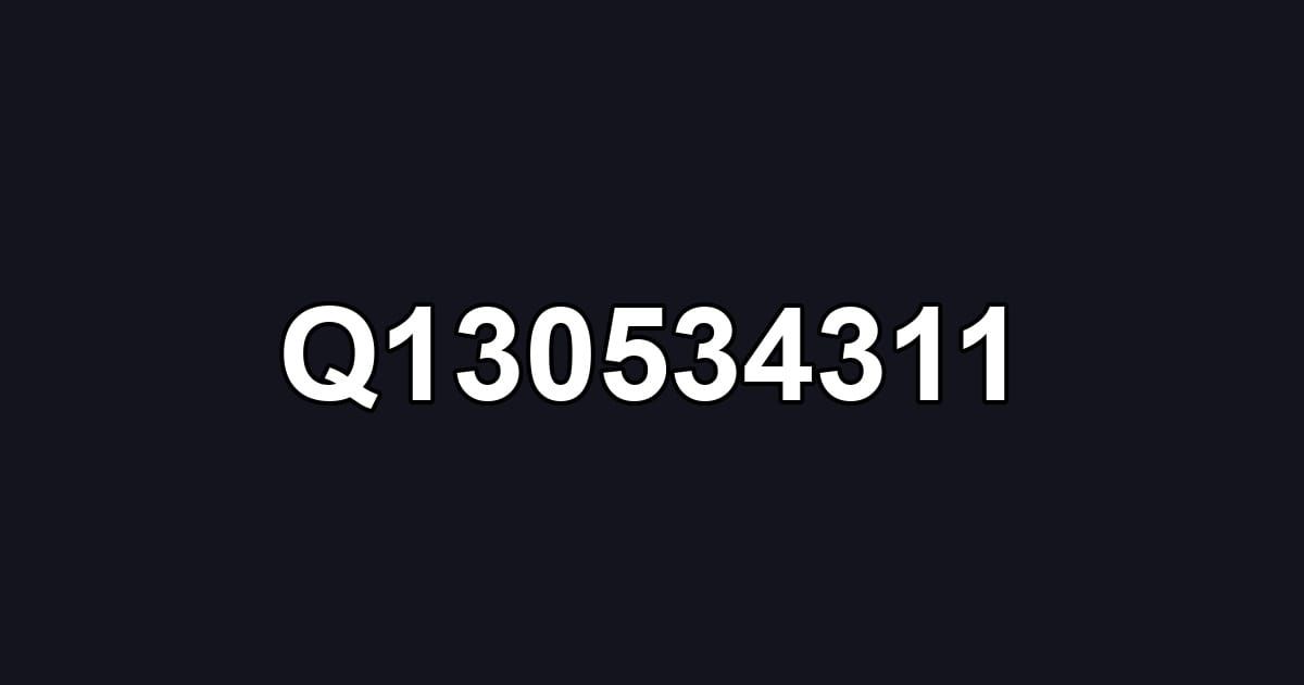 Q130534311