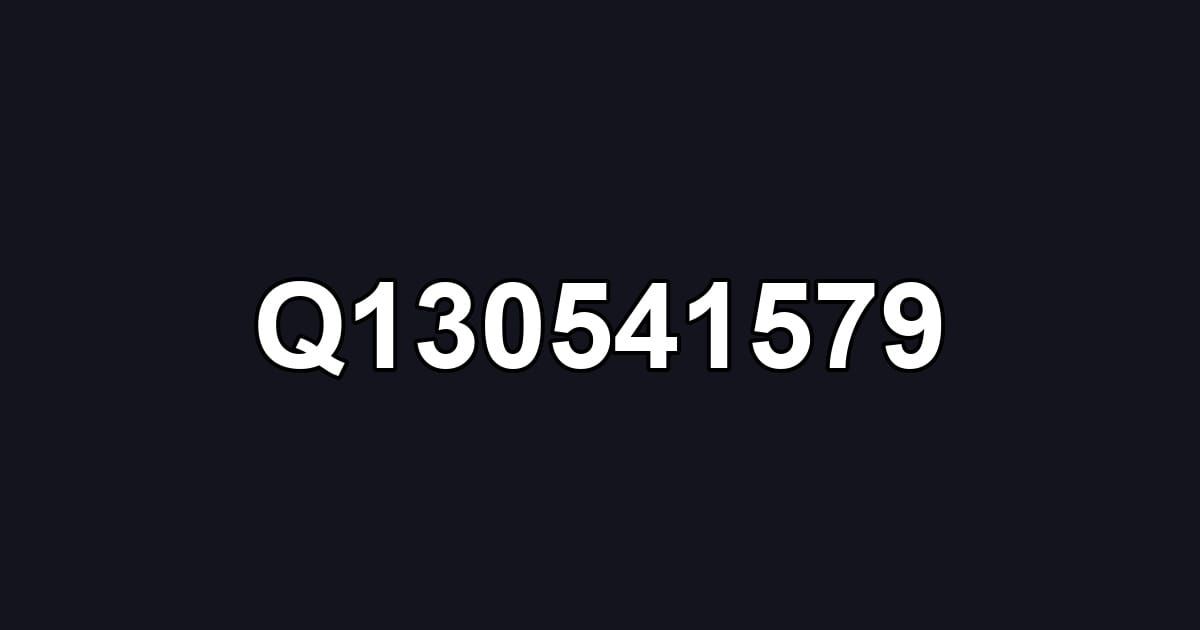 Q130541579