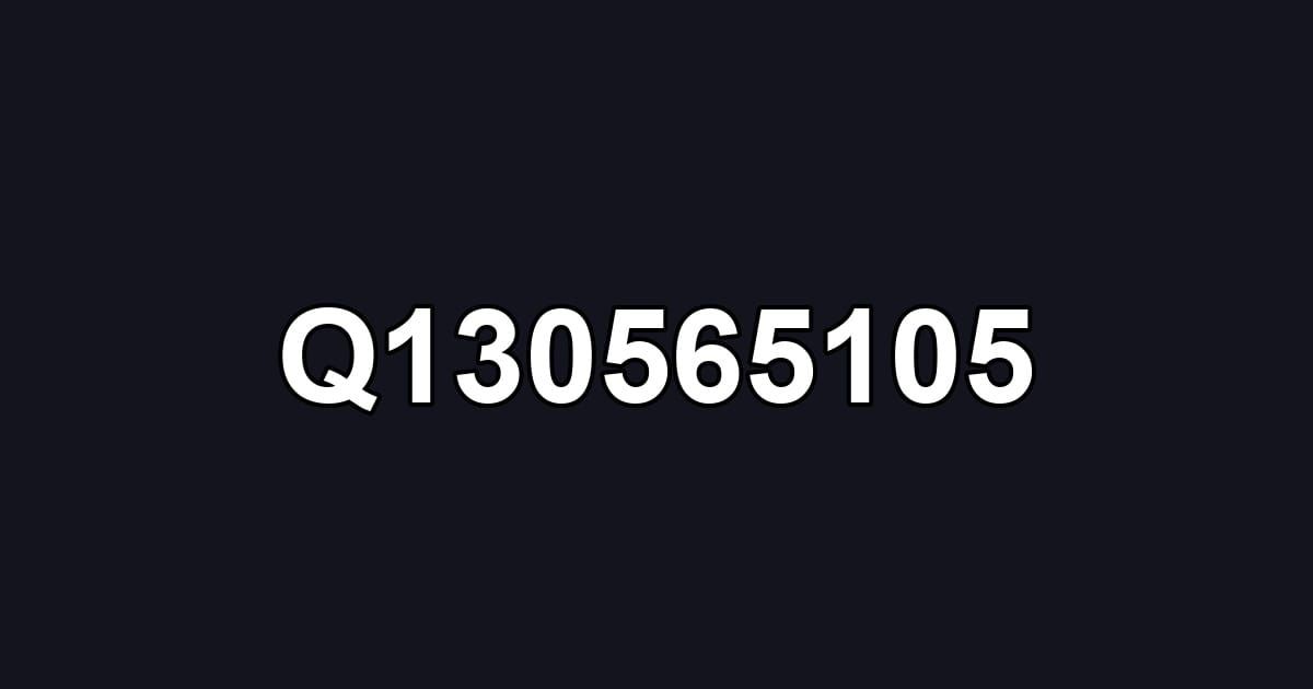 Q130565105
