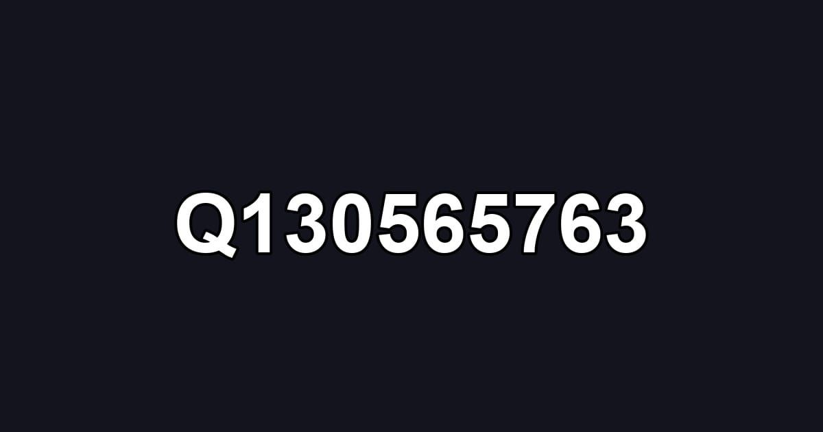 Q130565763