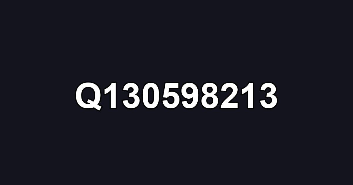 Q130598213