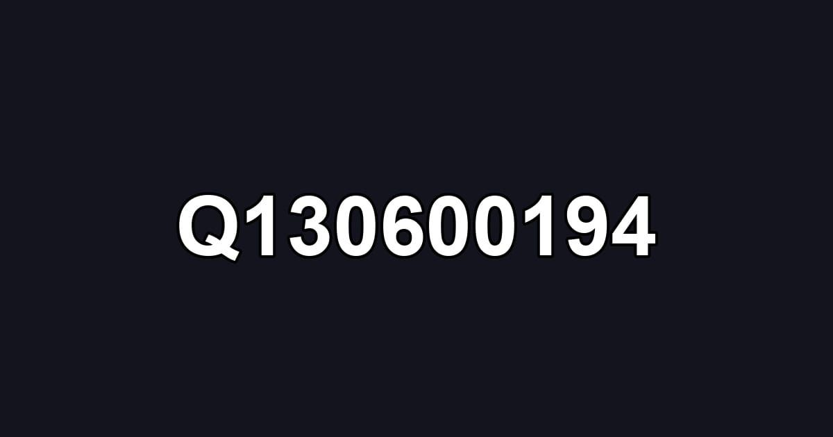 Q130600194
