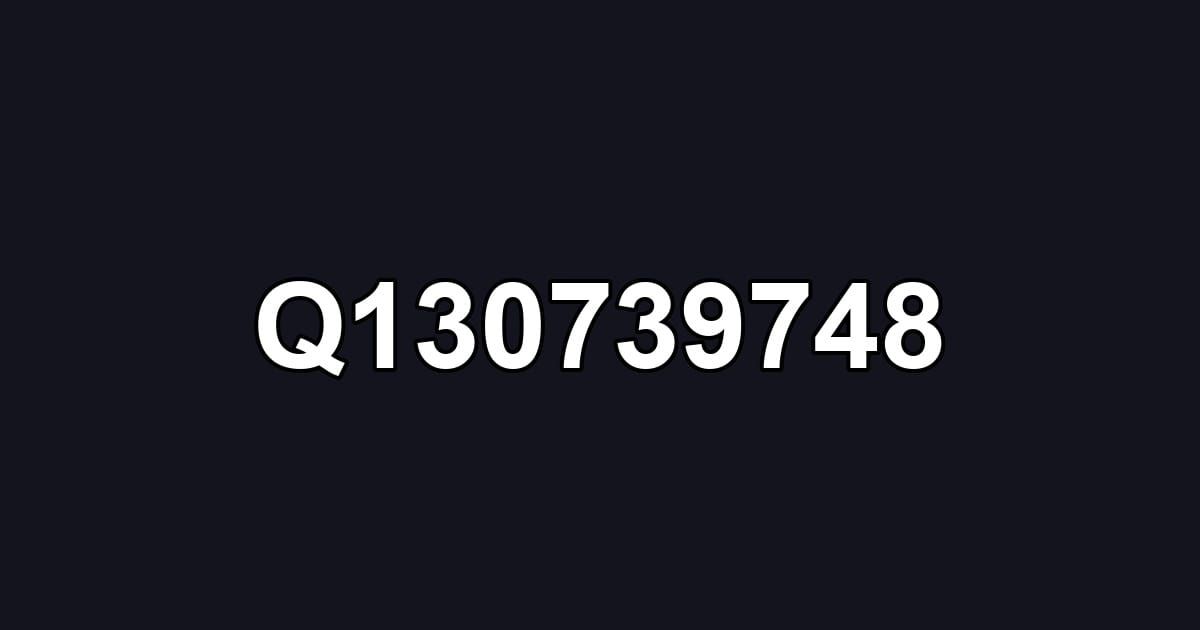 Q130739748