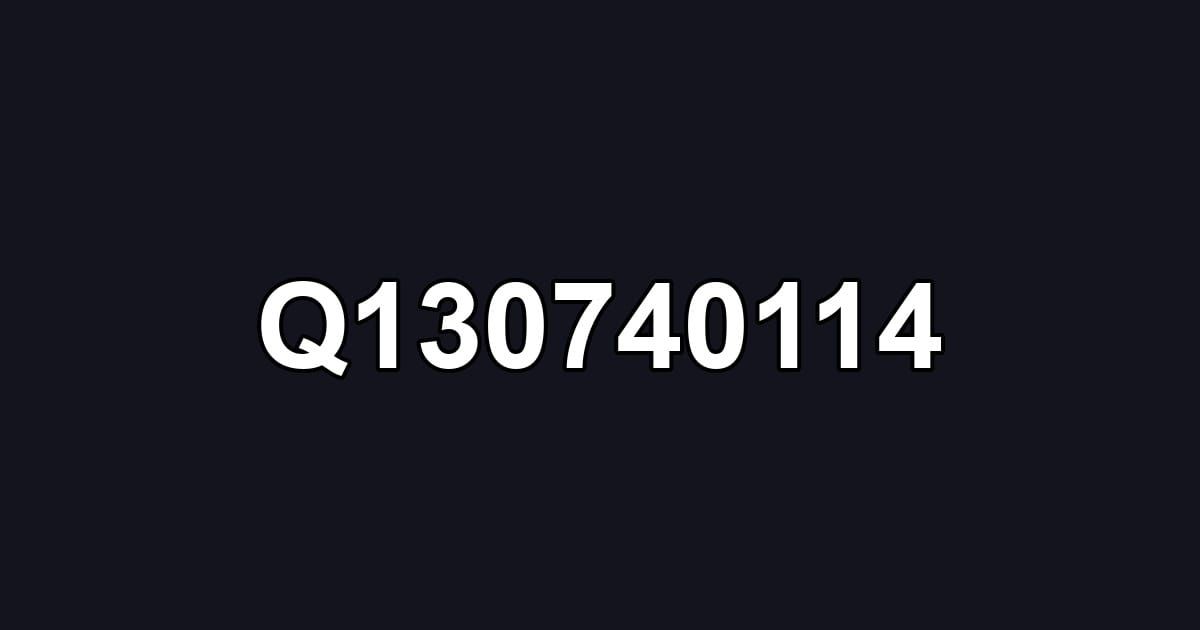 Q130740114