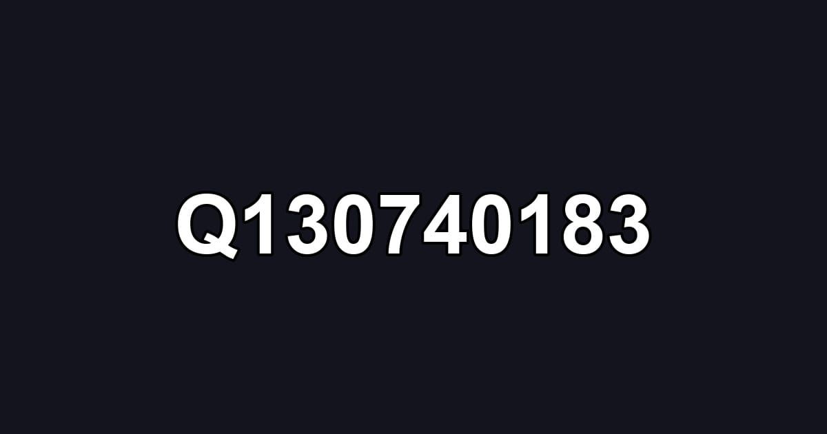 Q130740183