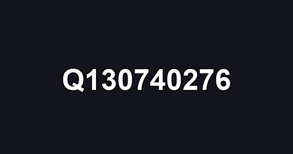 Q130740276