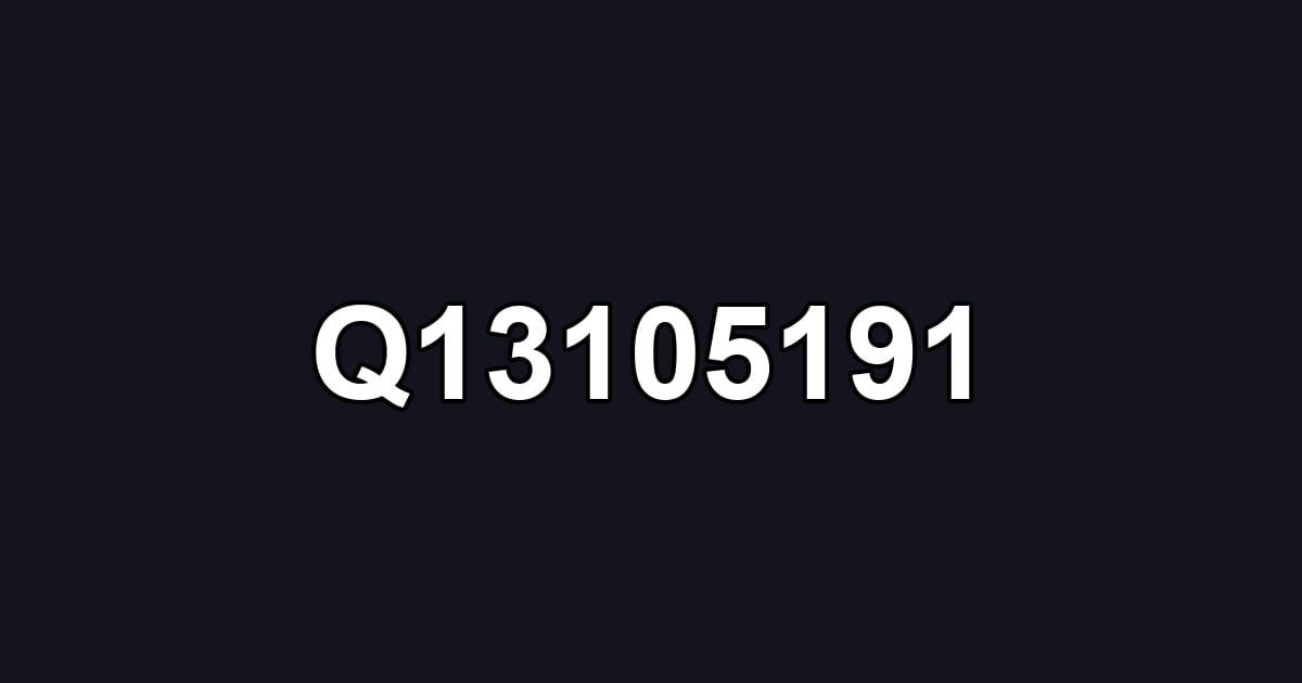 Q13105191