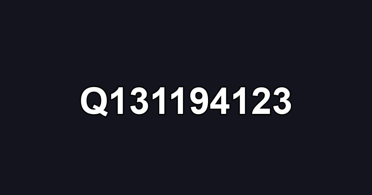 Q131194123