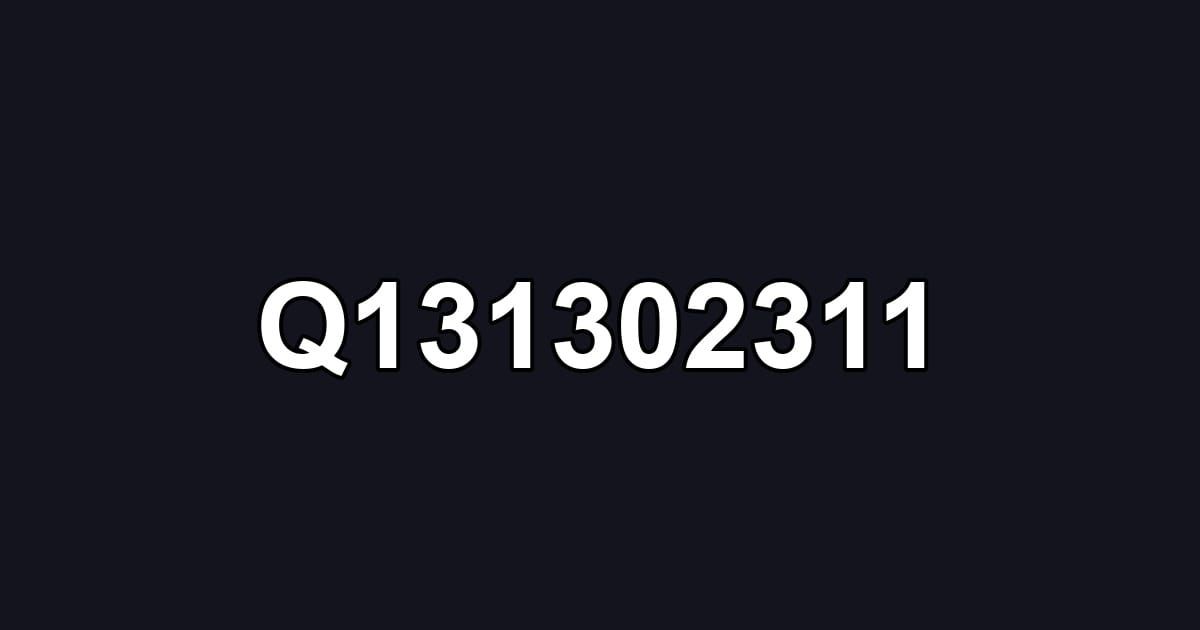 Q131302311