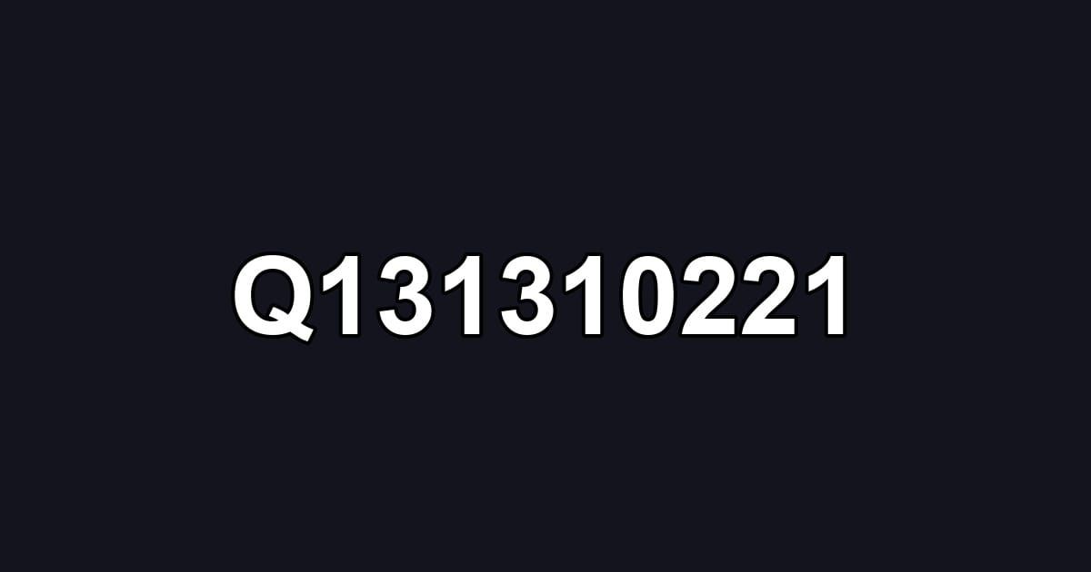 Q131310221