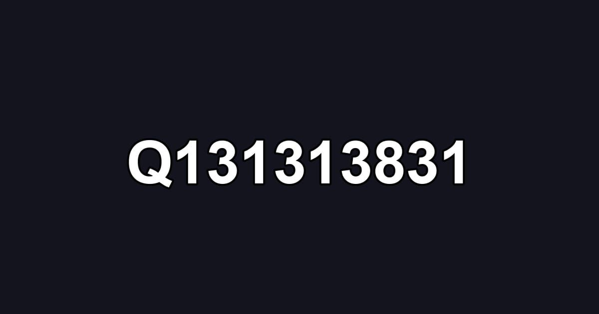 Q131313831