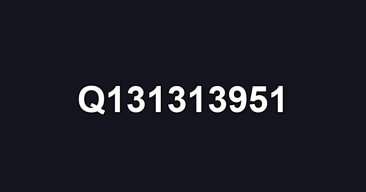 Q131313951