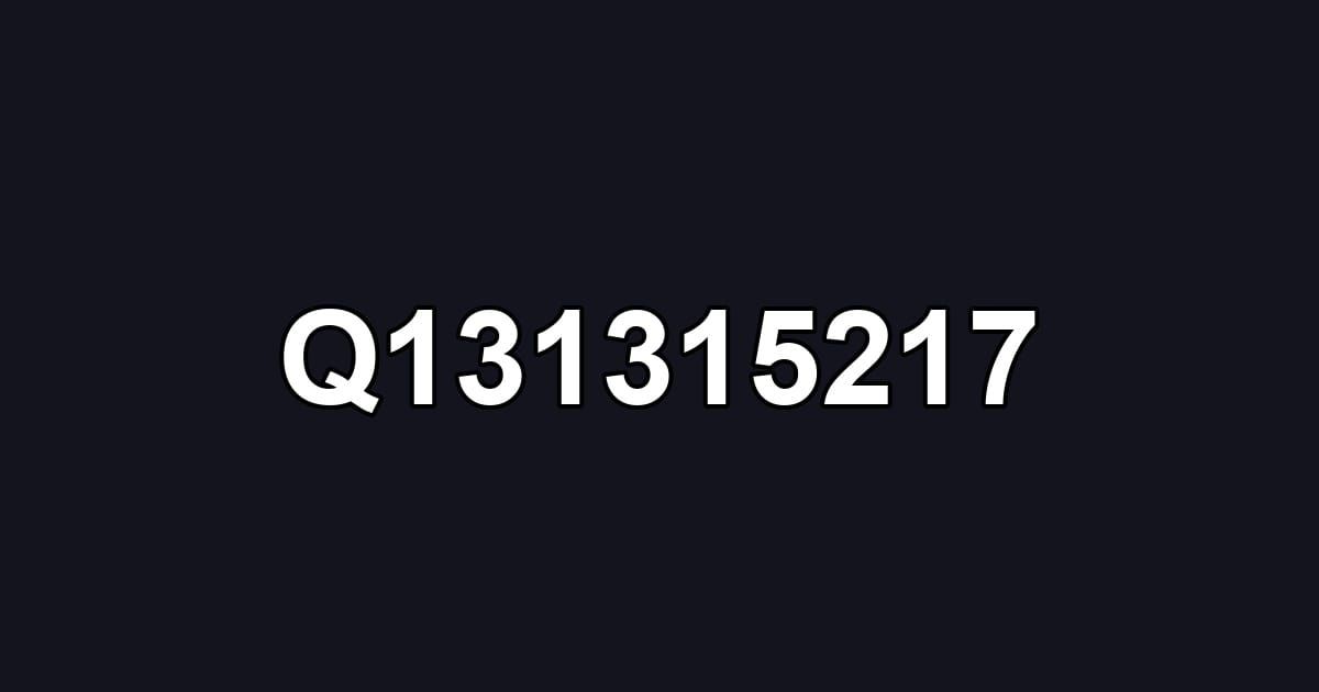 Q131315217