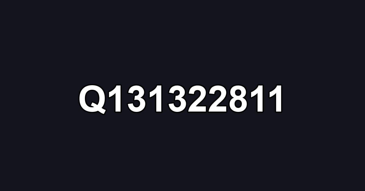 Q131322811
