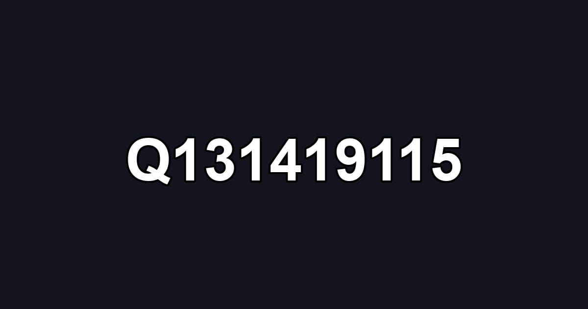 Q131419115