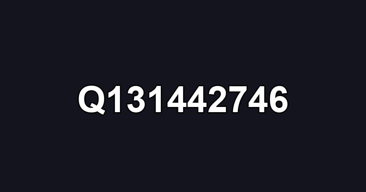 Q131442746