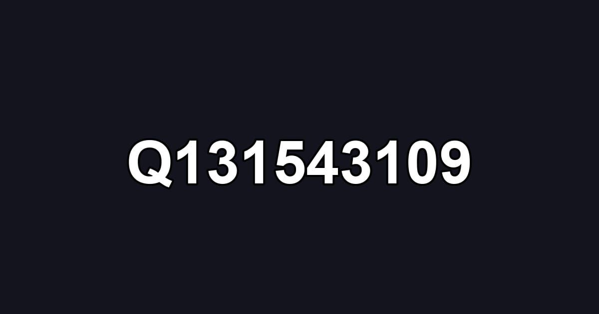 Q131543109