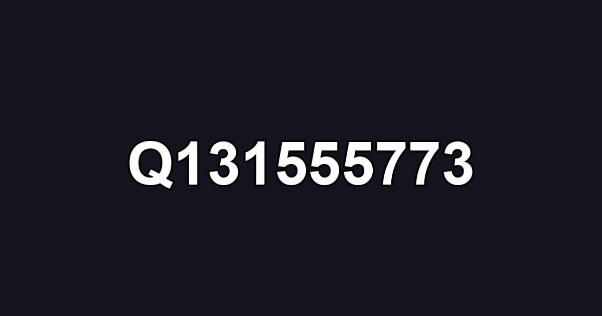 Q131555773