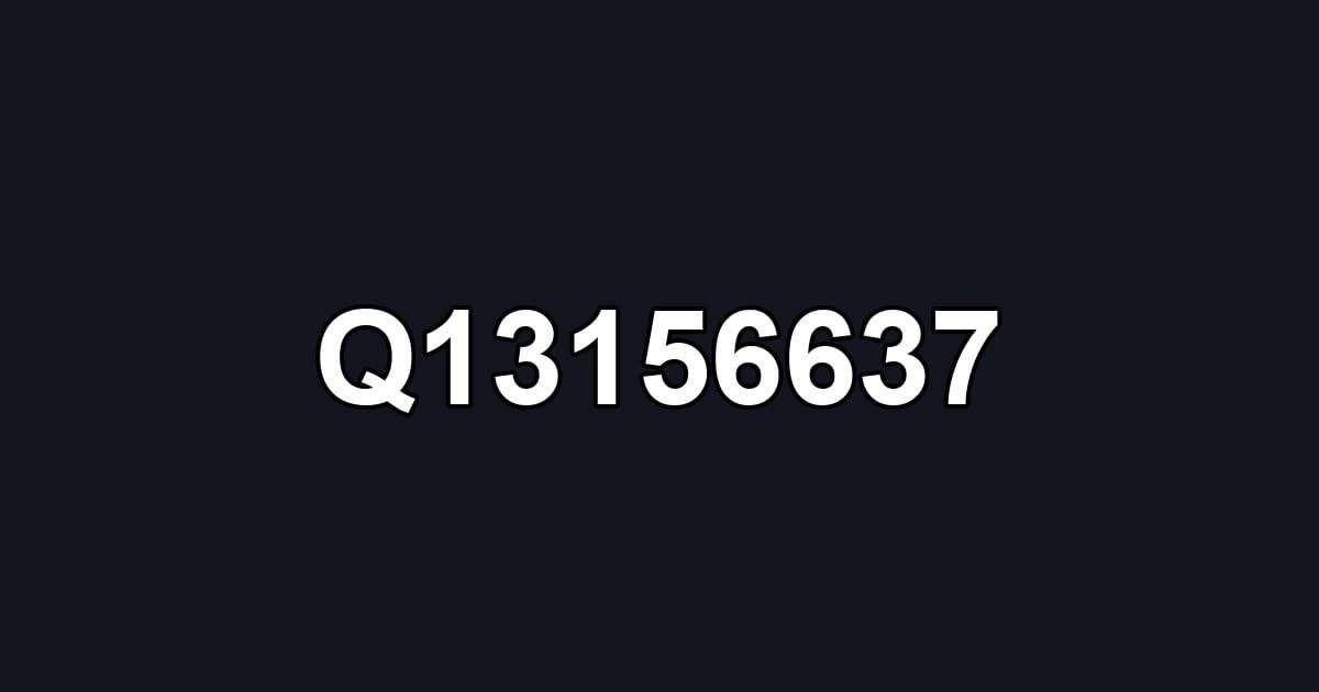 Q13156637