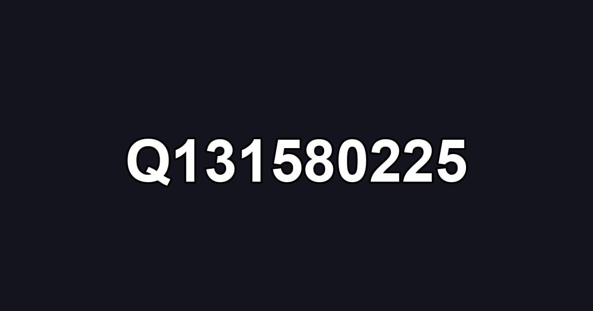 Q131580225