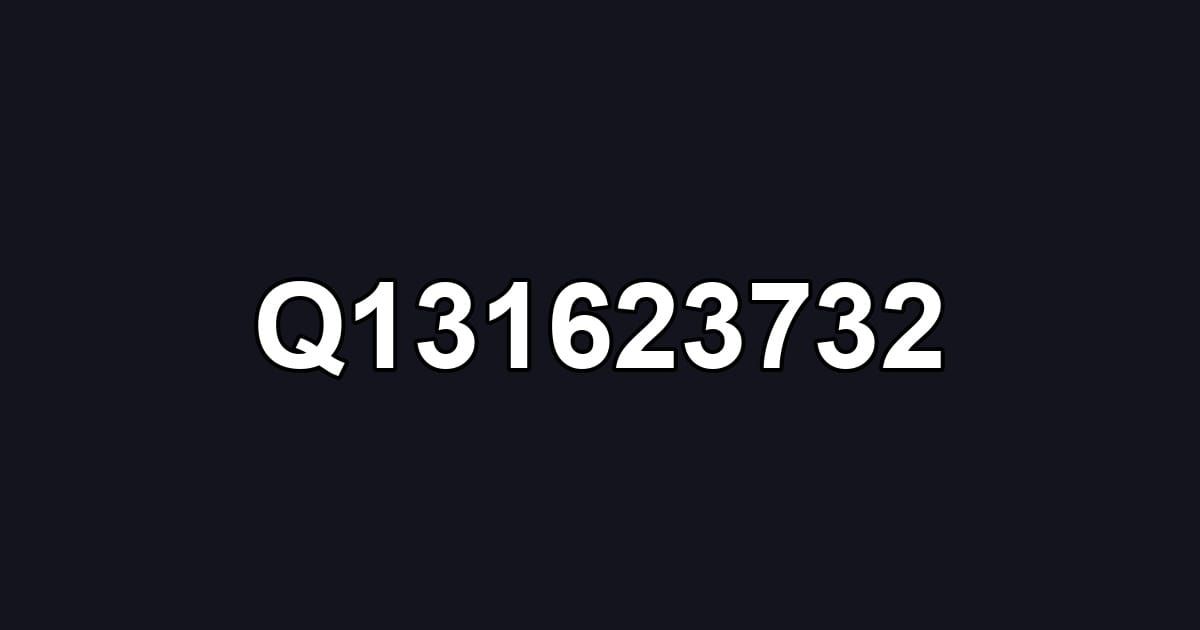 Q131623732
