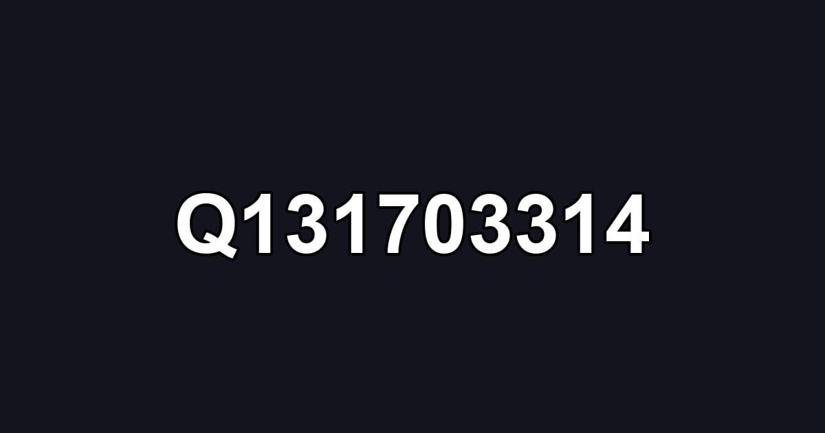 Q131703314
