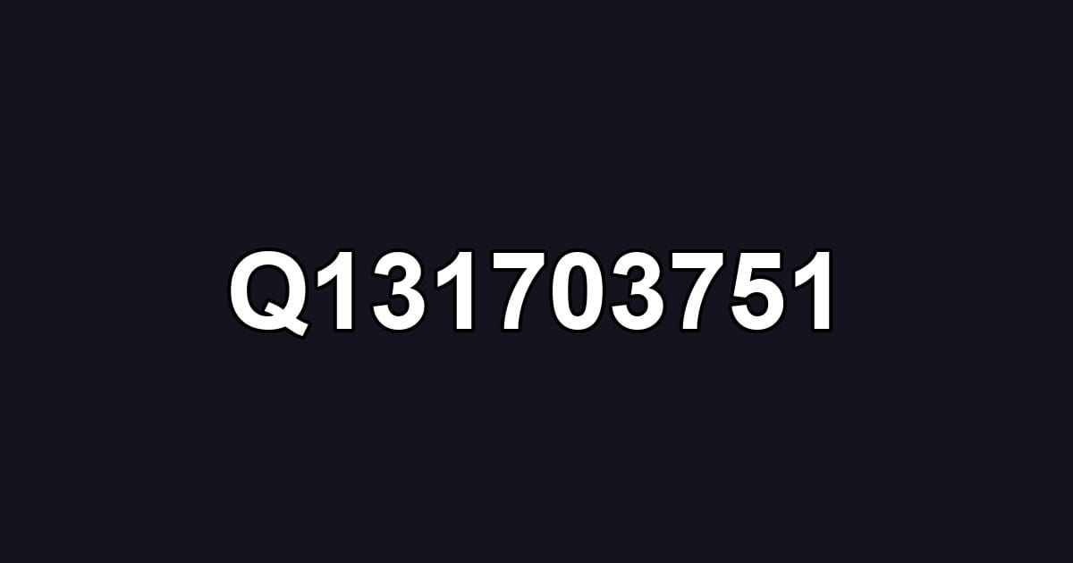 Q131703751