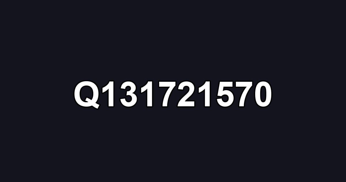 Q131721570