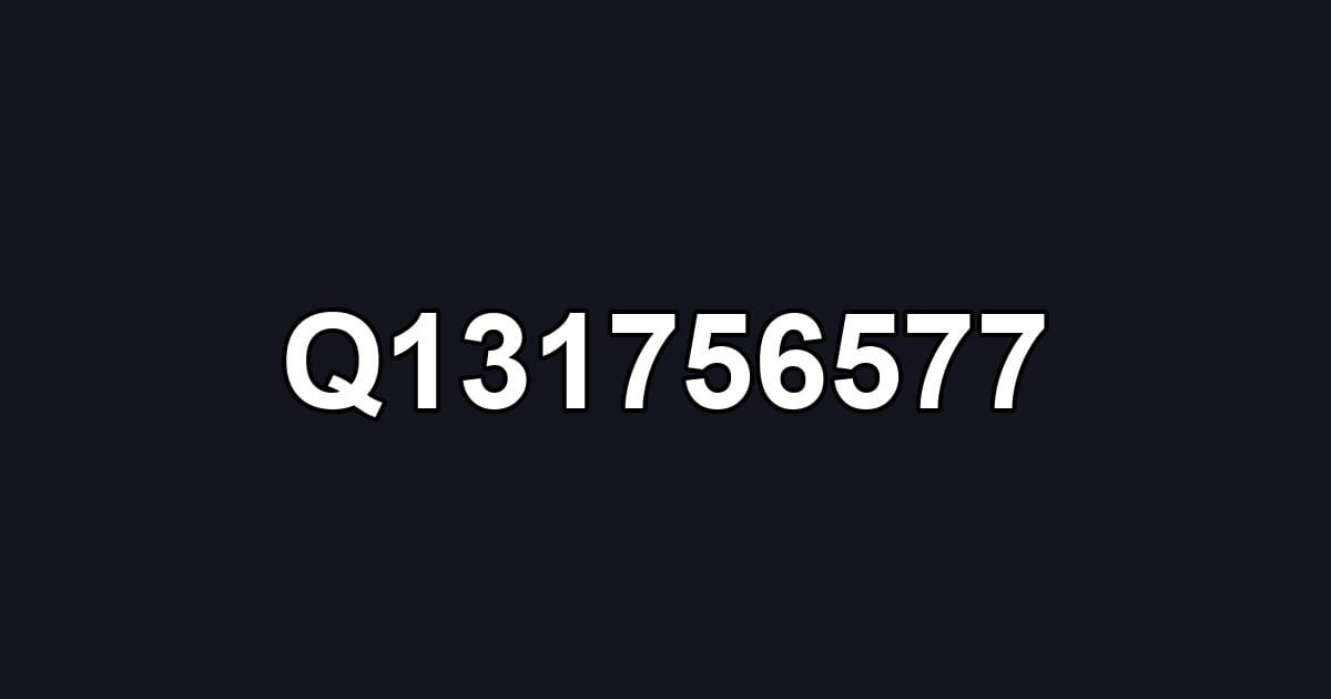 Q131756577