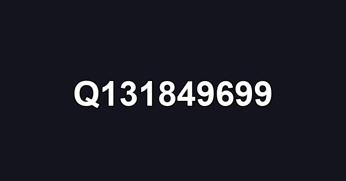 Q131849699