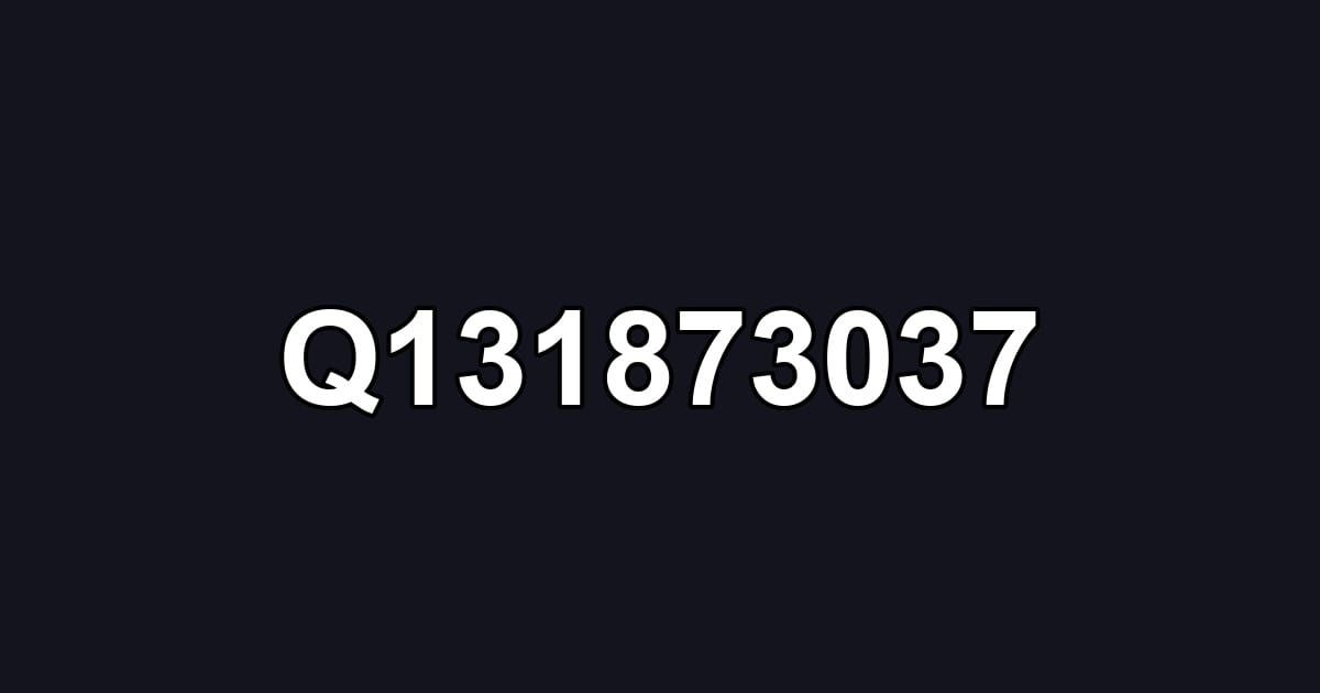 Q131873037