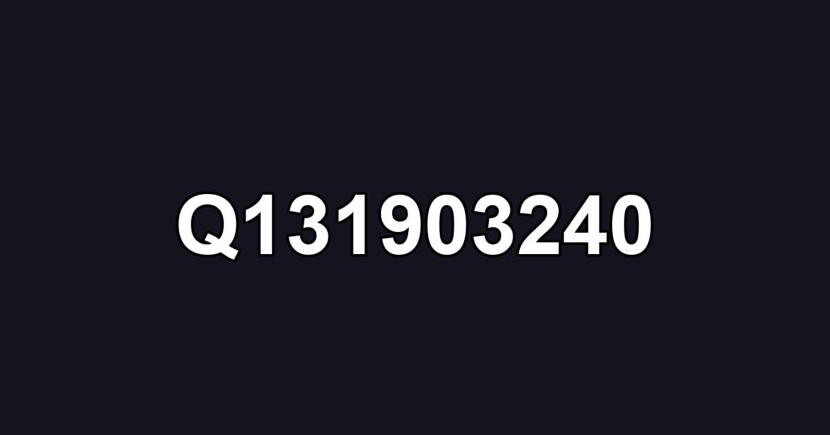 Q131903240