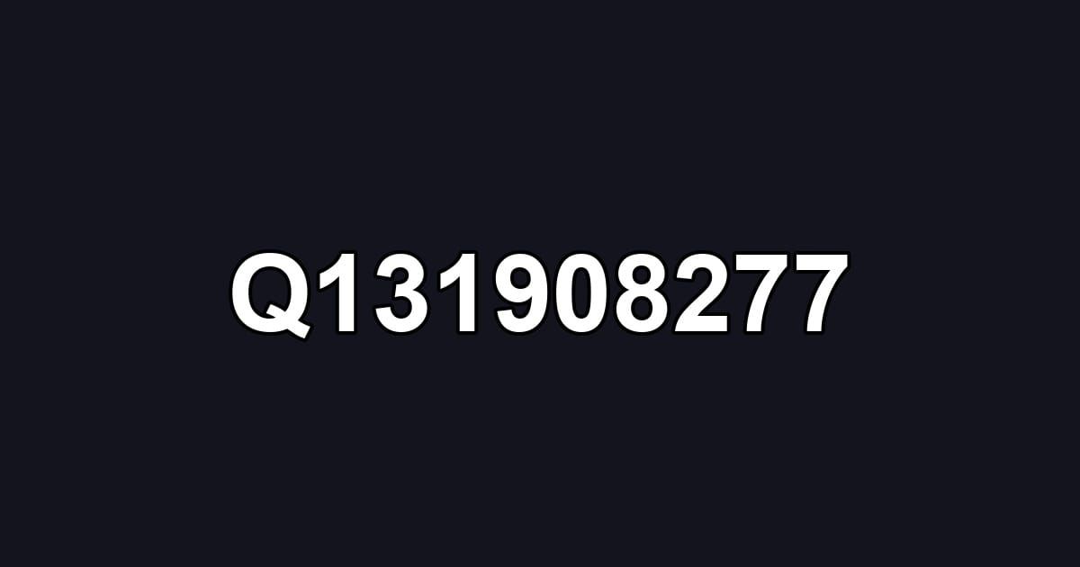 Q131908277