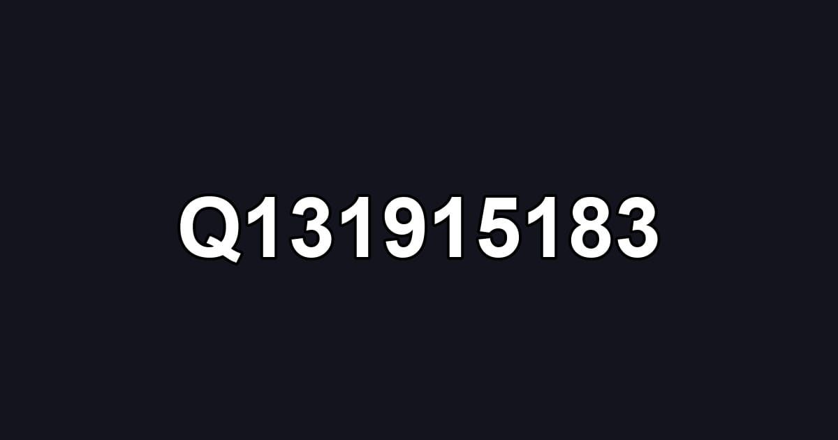 Q131915183